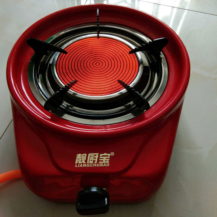 家用红外线火锅炉迷你燃气灶煤气烤火炉液化气灶户外便携式卡式炉