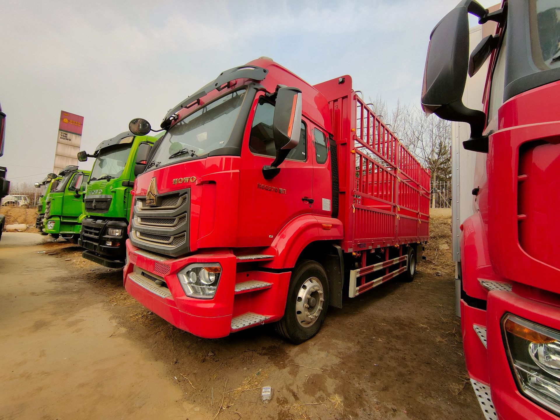 8米仓栅高栏载货库存卡车18953179828-阿里巴巴