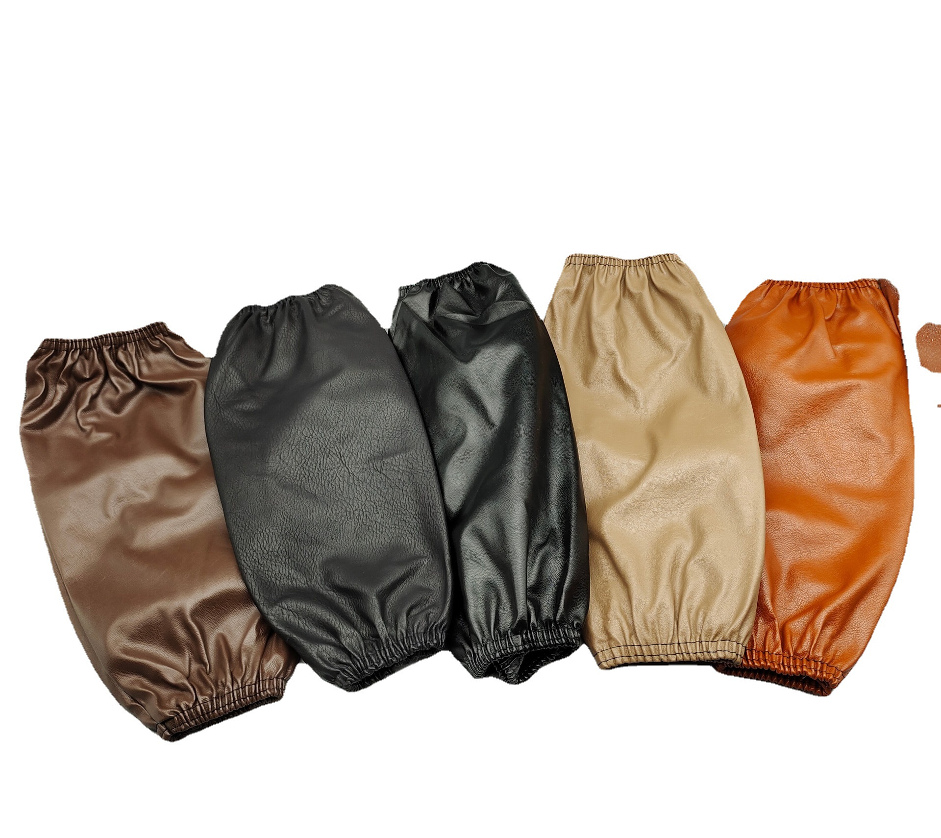 加大加厚防水皮袖套跑量款袖套防污套袖皮革套袖-阿里巴巴