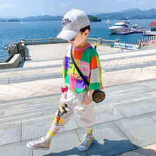 男童套装夏装2024新款洋气时尚中大童韩版儿童短袖两件套夏季潮衣