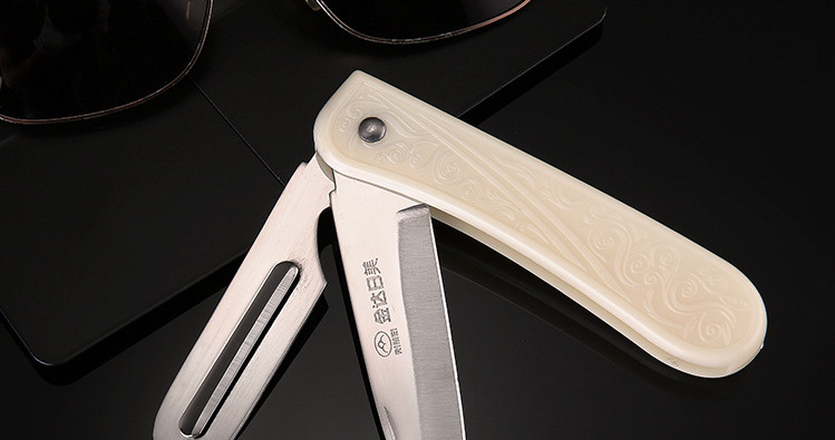 金达日美5104水果刀 不锈钢水果刀 去皮刀 瓜刨刀 可折叠水果刀