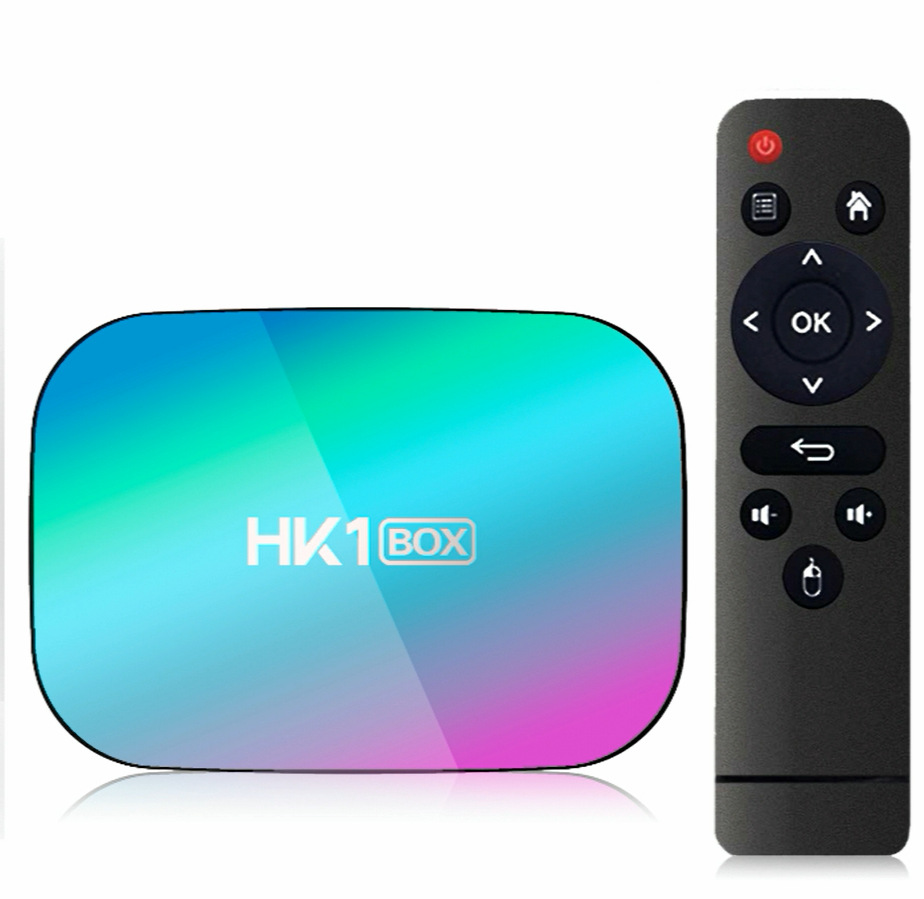 hk1 box-s905x3网络机顶盒 tvbox 电视盒子 8211f网卡 双wifi蓝牙