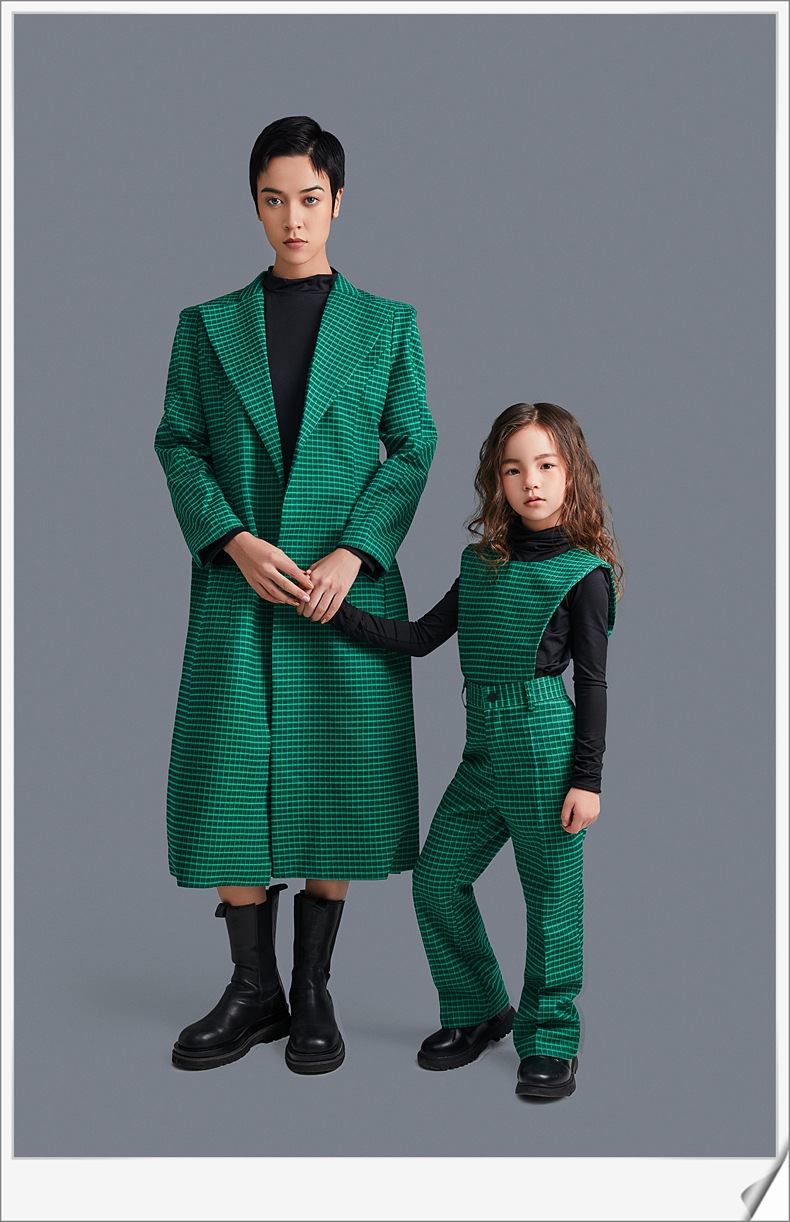 亲子装母女夏款 不一样影楼摄影服装走秀潮童母子2021年爱上辣妈