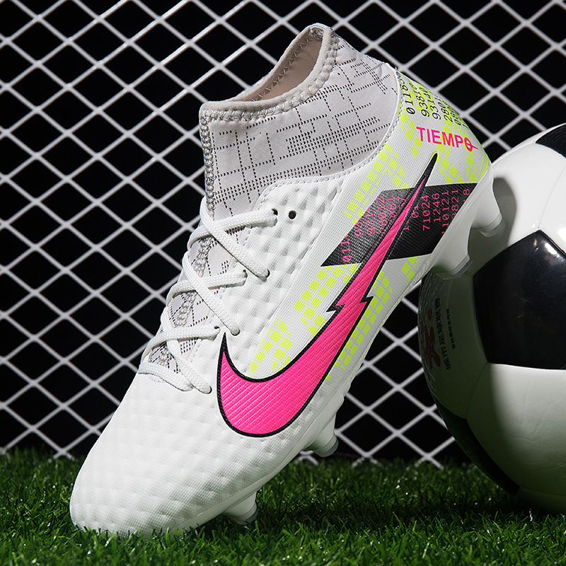 新款gt长钉足球鞋透气内里男女款儿童成人天然人造草地运动训练鞋