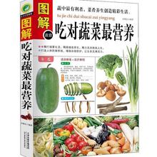 图解蔬菜食疗养生速查手册 蔬菜水果 素食菜谱书籍正版