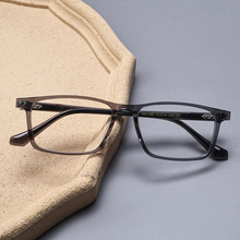 深圳工厂加硬料板材眼镜框高密度窄方框板材框架眼镜商务