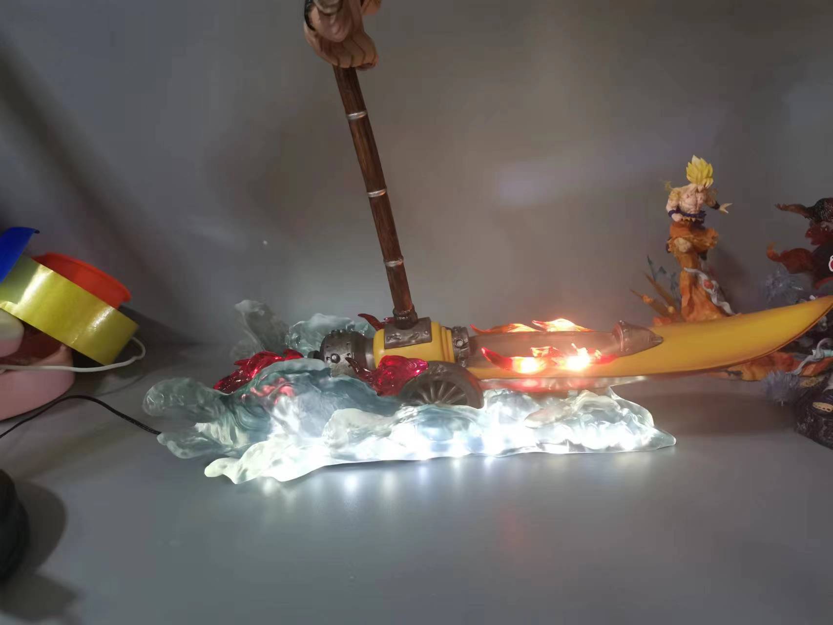 火力船艾斯 海贼王gk手办树雕像 地台礼物生日礼物艾斯手办送男友