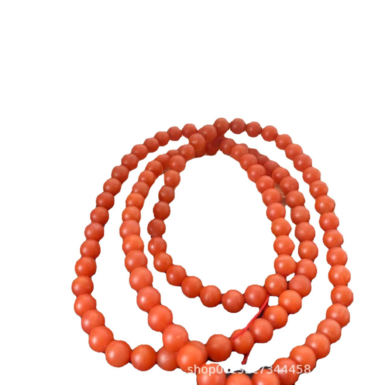 Factory Direct Sales Natural Baoshan South Red Buddha Beads Full of Meat without Miscellaneous New Year Hot Products