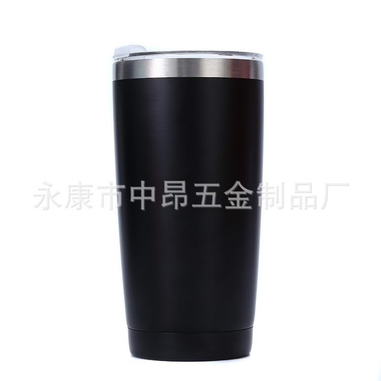 Exclusive for Cross-Border 20Oz Stainless Steel Thermos Cup Cup Large Ice Cup Amazon Dedicated 304 Liner Food Grade