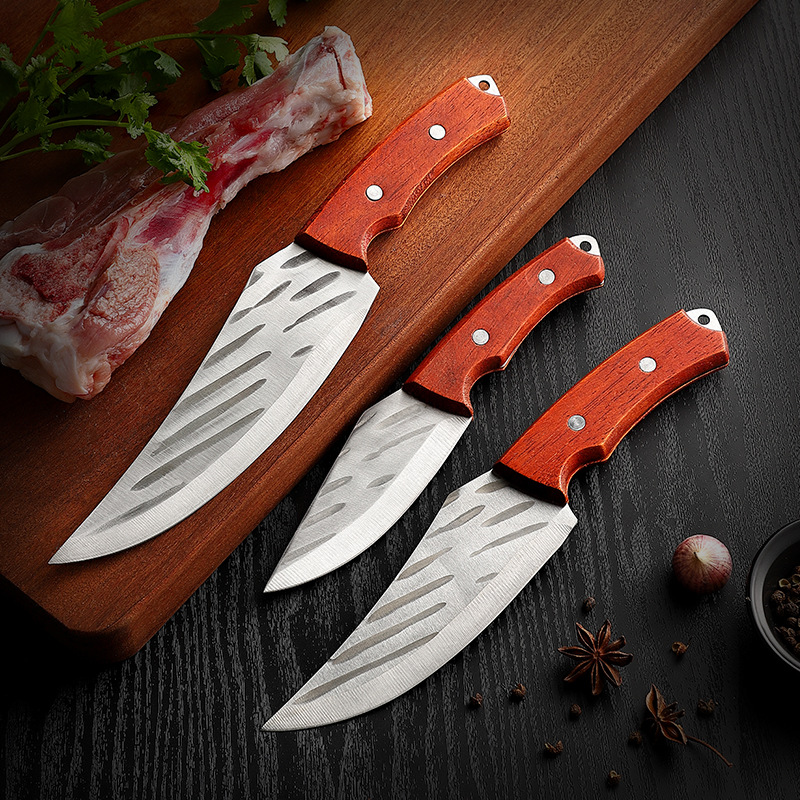 好利索锻打屠夫剔肉杀猪刀剔骨专用猪肉切肉卖肉剃骨锋利分割羊刀