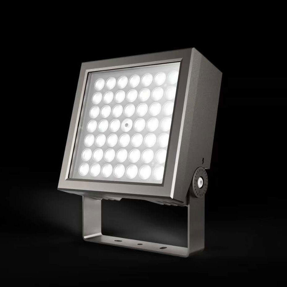 新款方形结构防水led投光灯聚光灯led户外投射灯户外灯具