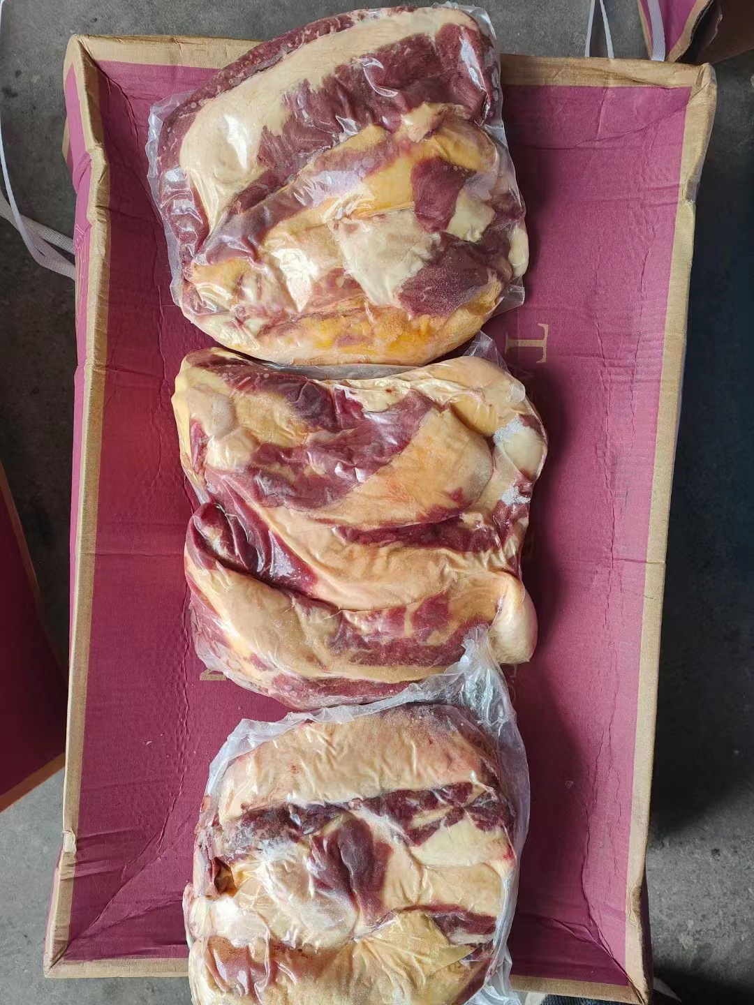 多中一手货源新西兰86厂牛胸口油脂肪牛膘油胸油烧烤辣椒火锅底料