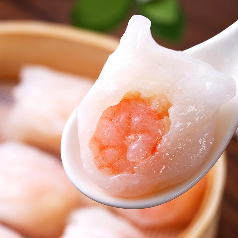 水晶虾饺皇 茶餐厅酒楼广式早点饺子速食冷冻食品 虾饺皇2斤/50只