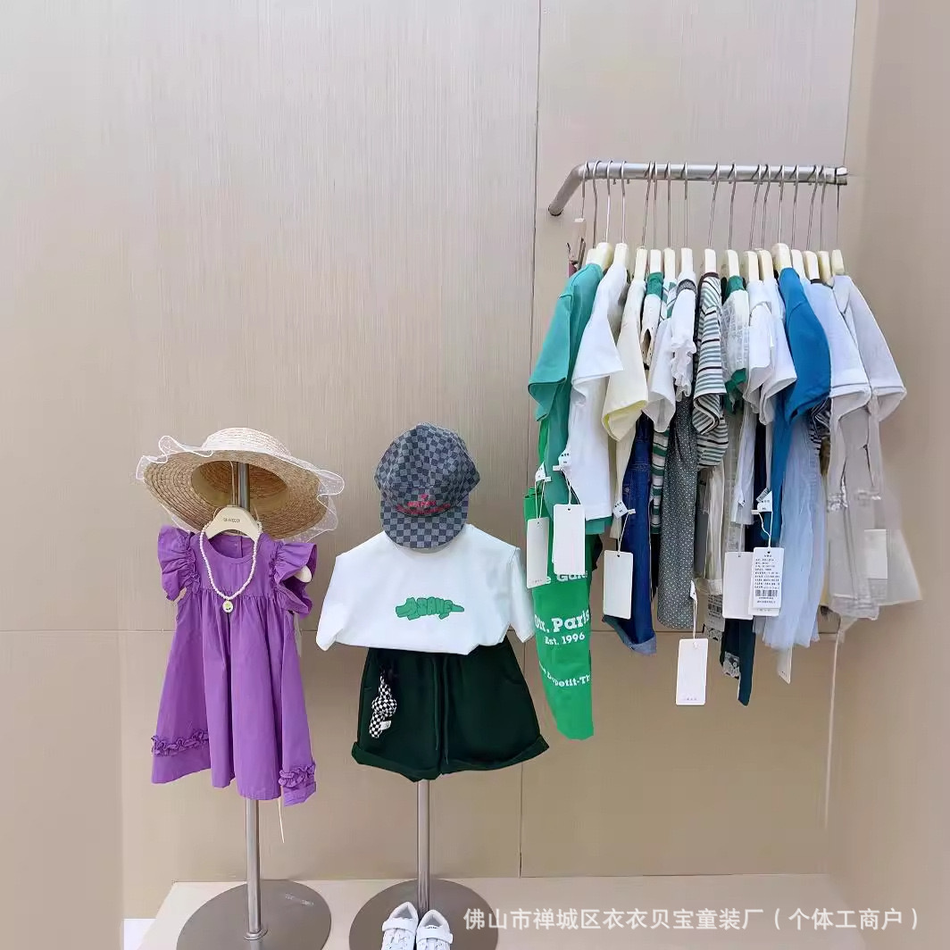 湖州织里品牌童装巴拉巴拉 承希春夏断码杂款 批发工厂尾货清仓