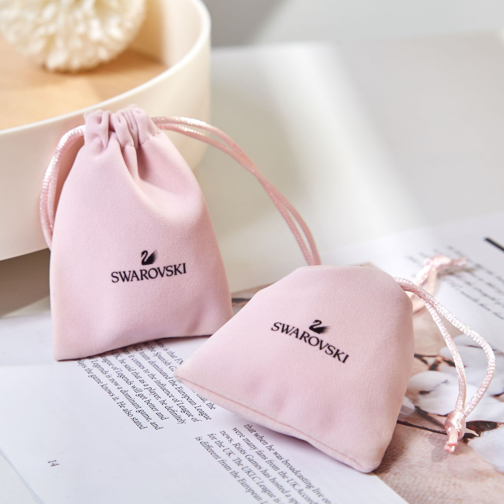 收纳袋子布袋束口袋抽绳加厚绒布袋零钱首饰袋锦囊文玩现货小布袋