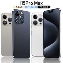 跨境新款热销i15ProMax大屏3+64G安卓外贸厂家低价现货智能4G手机