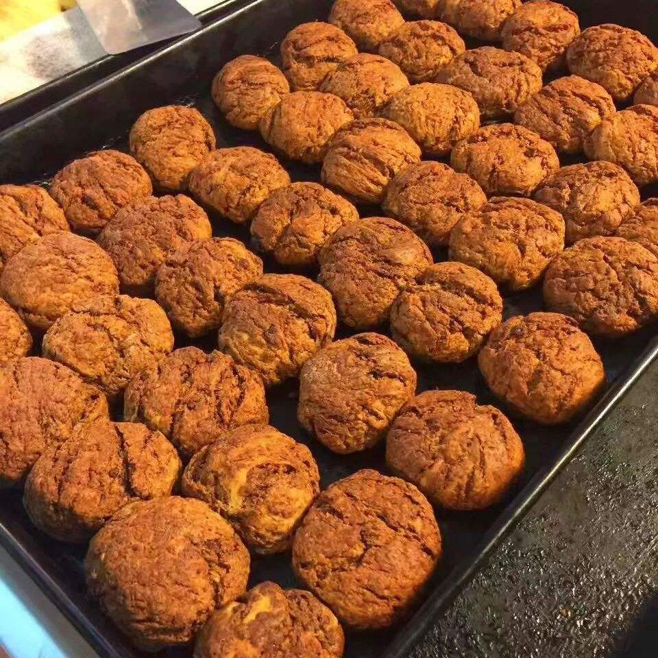 北京牛街大顺斋糖火烧清真红糖烧饼麻酱红糖饼饽饽甜烧饼酥脆甜口