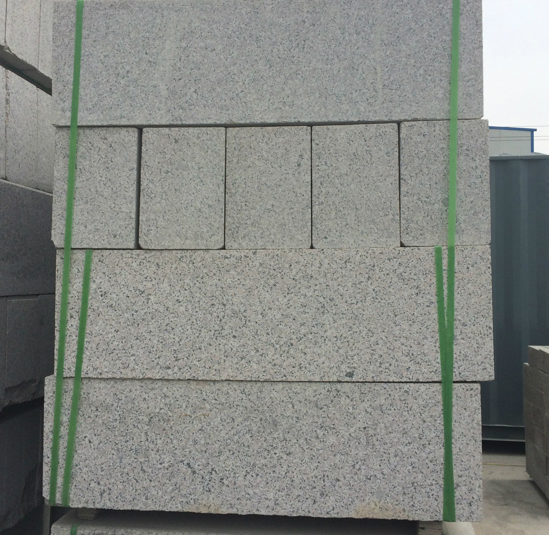 大理石火烧面路沿石 路缘石道牙石花岗岩路侧石平石立石五莲花价