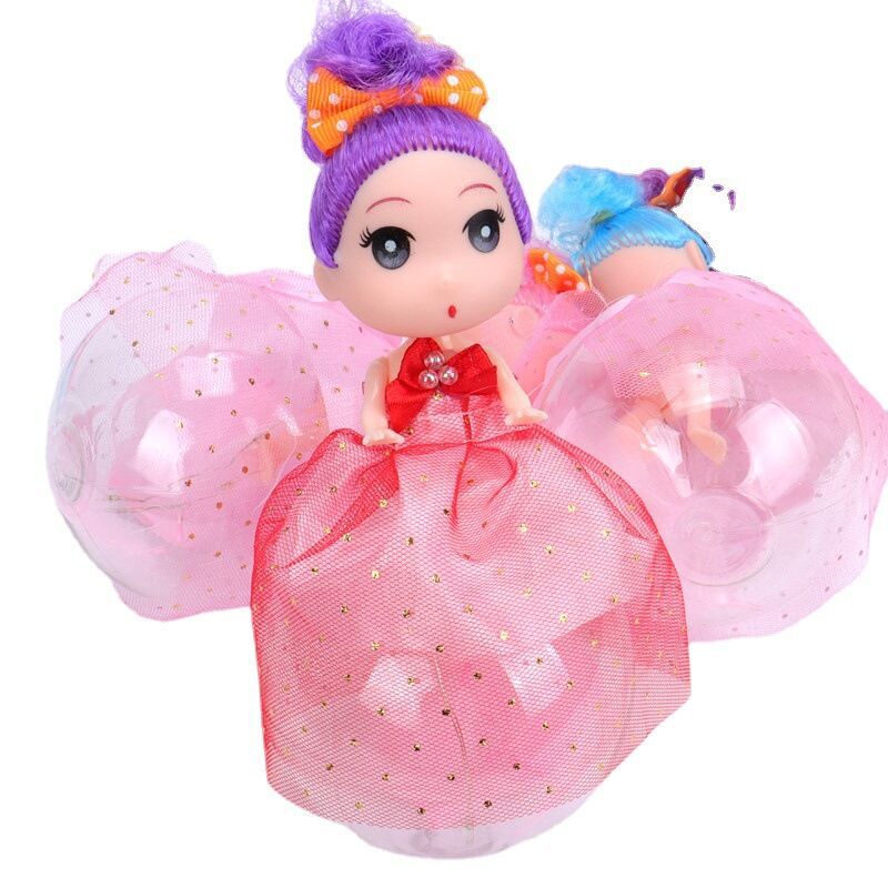 New Light-Emitting Portable Doll Star Sky Ball Colorful Flash Princess Doll Children's Lantern Light-Emitting Toy Mid-Autumn Festival