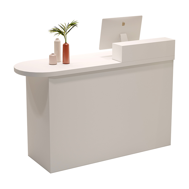 服装店美容美甲店网红潮店吧台桌收银台店铺小型接待台现代简约风