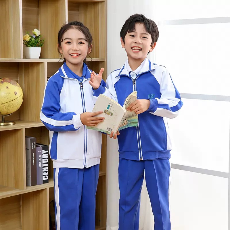 深圳校服中学生速干秋冬季套装男女外套长裤两件套小学生校服冬装