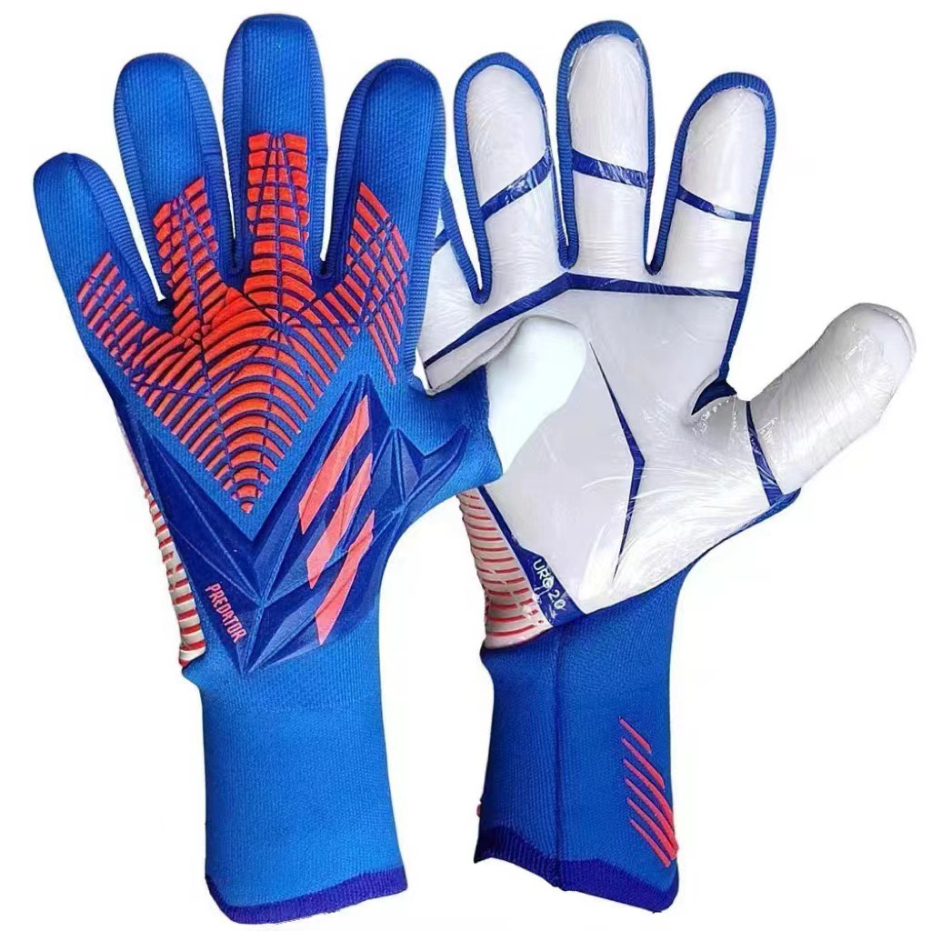 Factory Direct Sales Professional Goalkeeper Football Gloves Adult Goalkeeper Falcon Children's Competition Non-Slip Wear-Resistant Breathable
