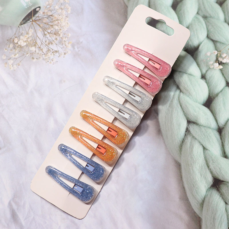 Candy Color Children's Barrettes Broken Hair BB Clip Wholesale Girls Fringe Clip Hairpin XINGX Hairware Set