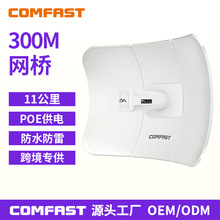 COMFAST CF-E317A无线网桥300M远距离11公里5.8g户外无线AP基站