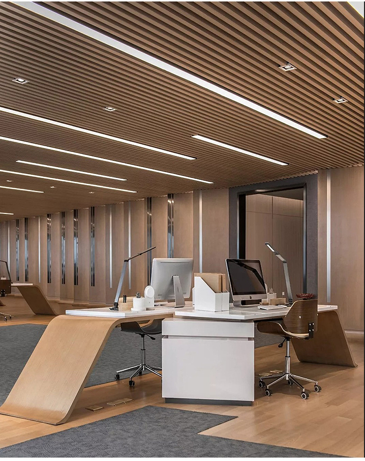 定制方通灯 led长条灯吊线灯条形灯格栅商场超市办公室舞蹈办公灯