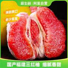 福建国产三红柚新鲜当季柚子时令清甜水果三红肉大果包邮