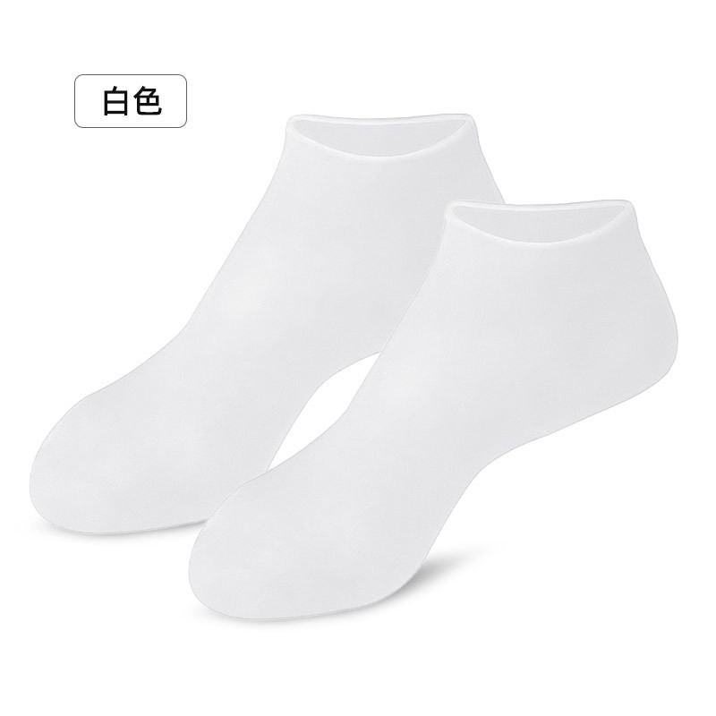 Silicone Protective Moisturizing Foot Cover Anti-Cracking Softening Calluses Cutin Booties Foot Mask Beach Socks Soft Protective Foot Cover