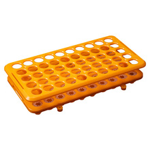 50ml50孔多功能硅胶试管离心管hips标本采血管采样管比色管架三层