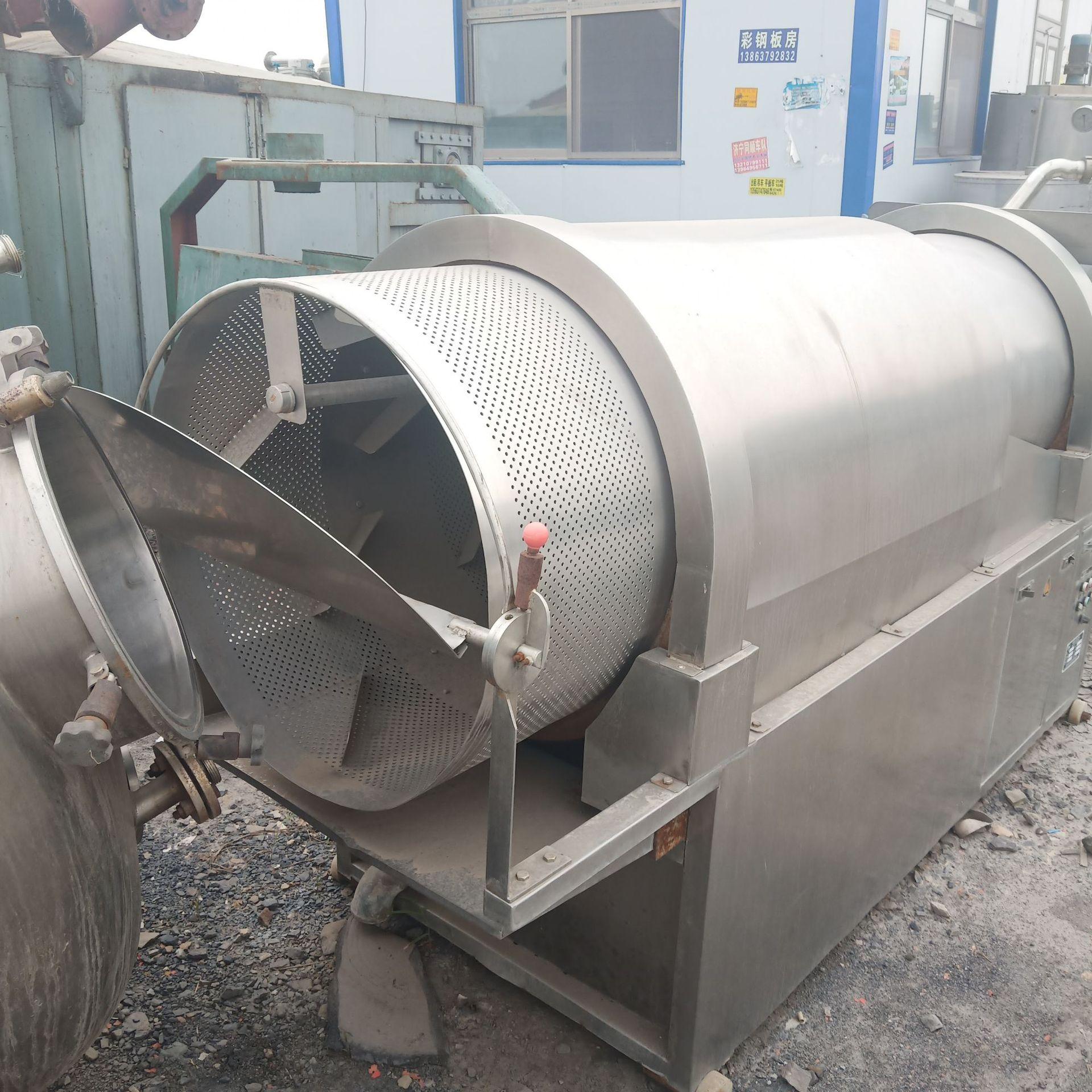 出售二手xt800b滚筒式洗药机不锈钢洗药机洗药机药材清洗机