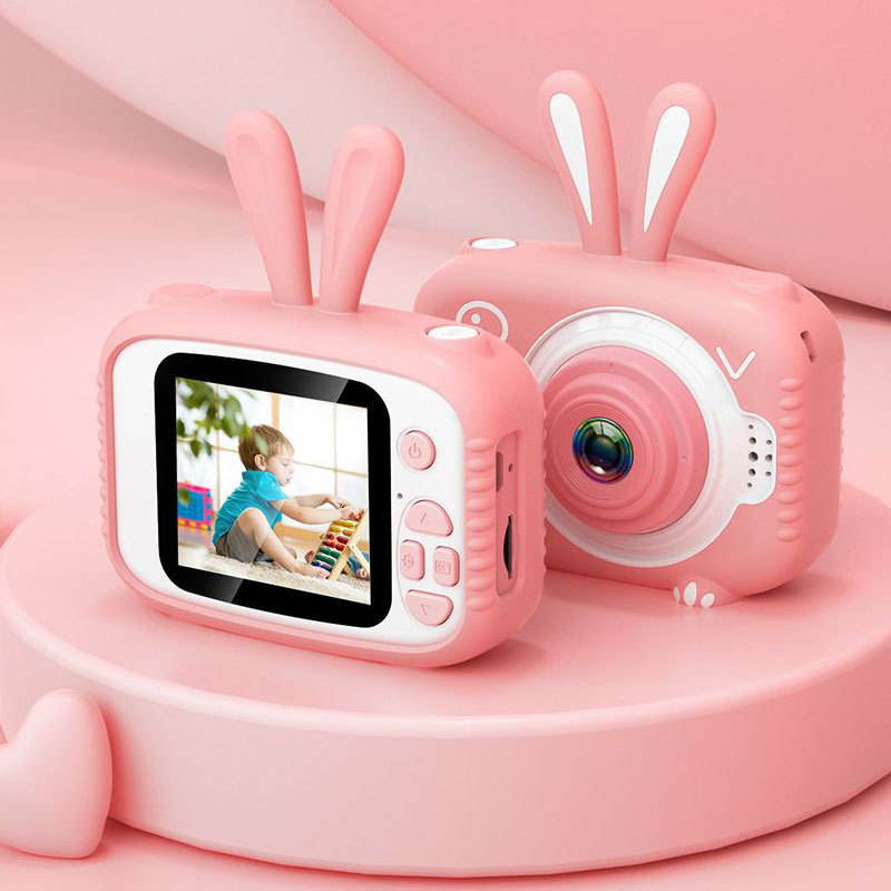 Bunny Cartoon Children's Camera Puqing HD Digital Fun Code Camera Factory Delivery Kids Cameras