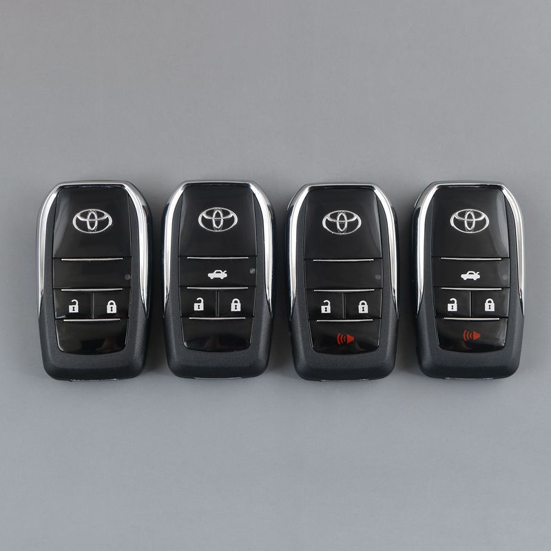 Suitable for Toyota Camry Rav4 Ruizhi Weichi Crown Car Straight Plate Remote Control Modified Fold-over Key Shell