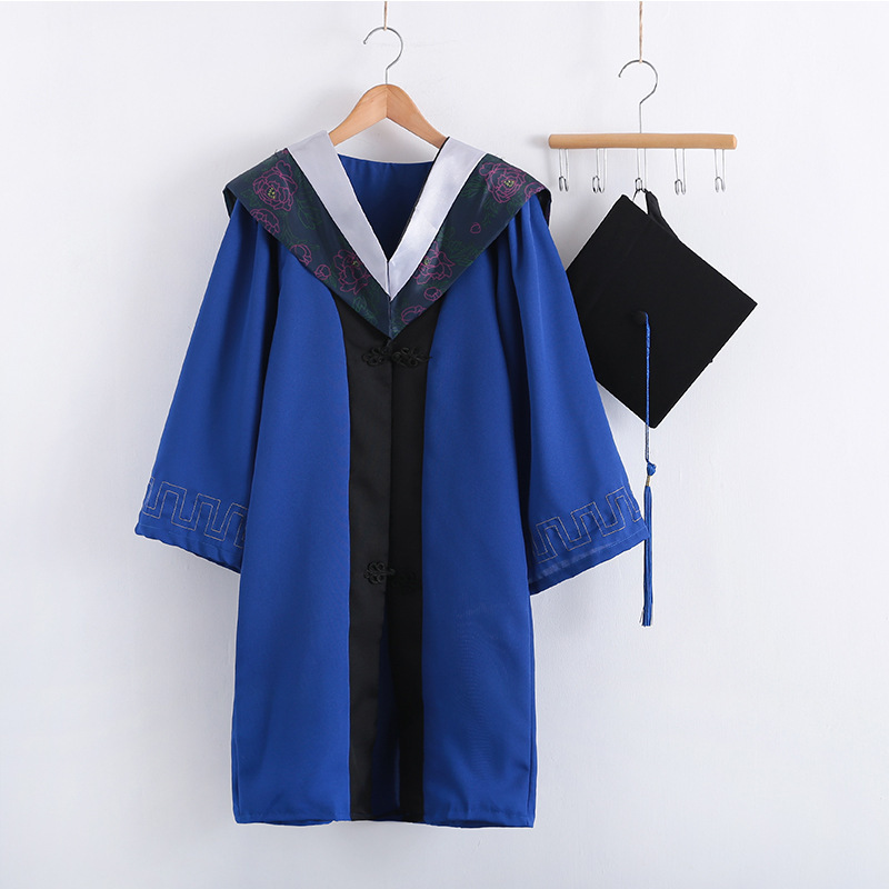 硕士服柔美尼学士服毕业礼服学位服大学生文科理科工科医科学院服
