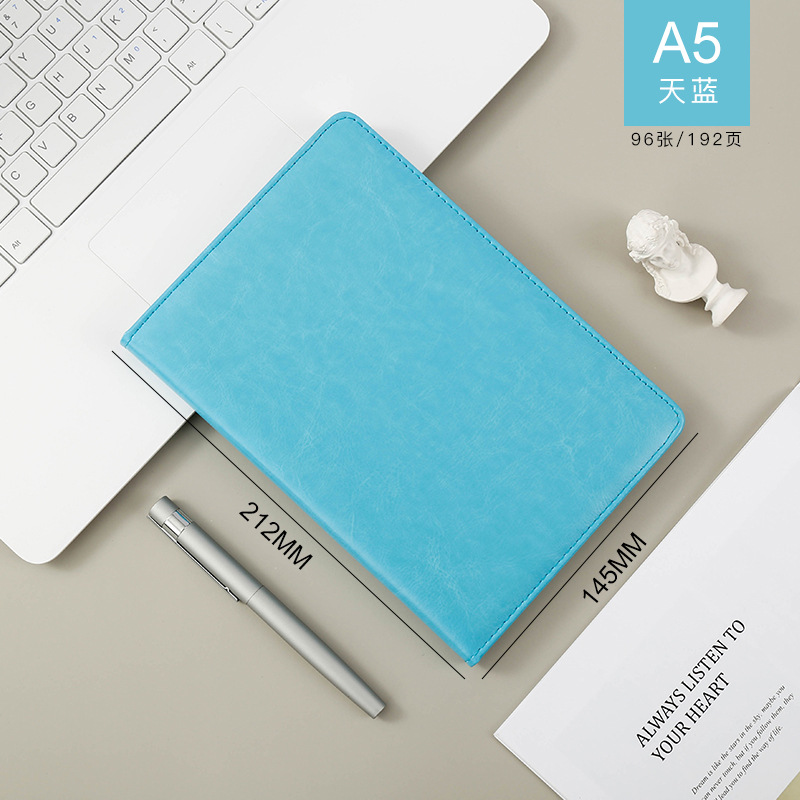 SOURCE Factory A5 Business Office Meeting Notepad Minimalist Creative B5 Notebook Enterprise Notebook Custom Logo