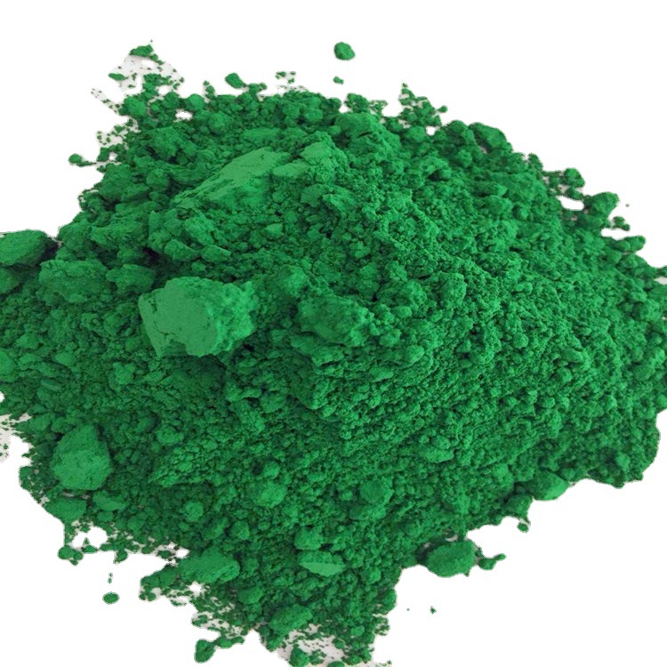 氧化铁绿颜料 鲜绿 翠绿 叶绿 果绿 耐晒绿 水性油漆复合绿色粉