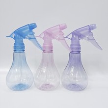 厂家批发250ml塑料瓶 美容美发喷水壶 透明手扣式喷雾瓶浇水喷壶