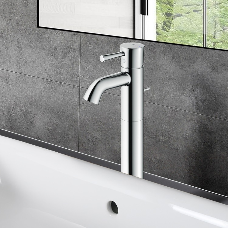 恒白铜合金水龙头tls02303b/tls02305b冷热加高龙头台中式盆复古