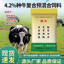 扬大种牛复合预混合饲料调节肠道牛用饲料育肥促生长繁殖母牛饲料