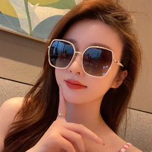 墨镜女韩版潮新款太阳眼镜防晒防紫外线大脸显瘦太阳镜高级感偏光
