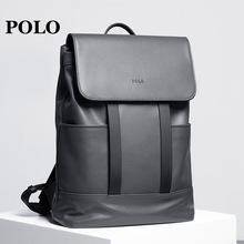 POLO保罗商务男士背包欧美潮流大容量电脑背包旅行时尚休闲双肩包
