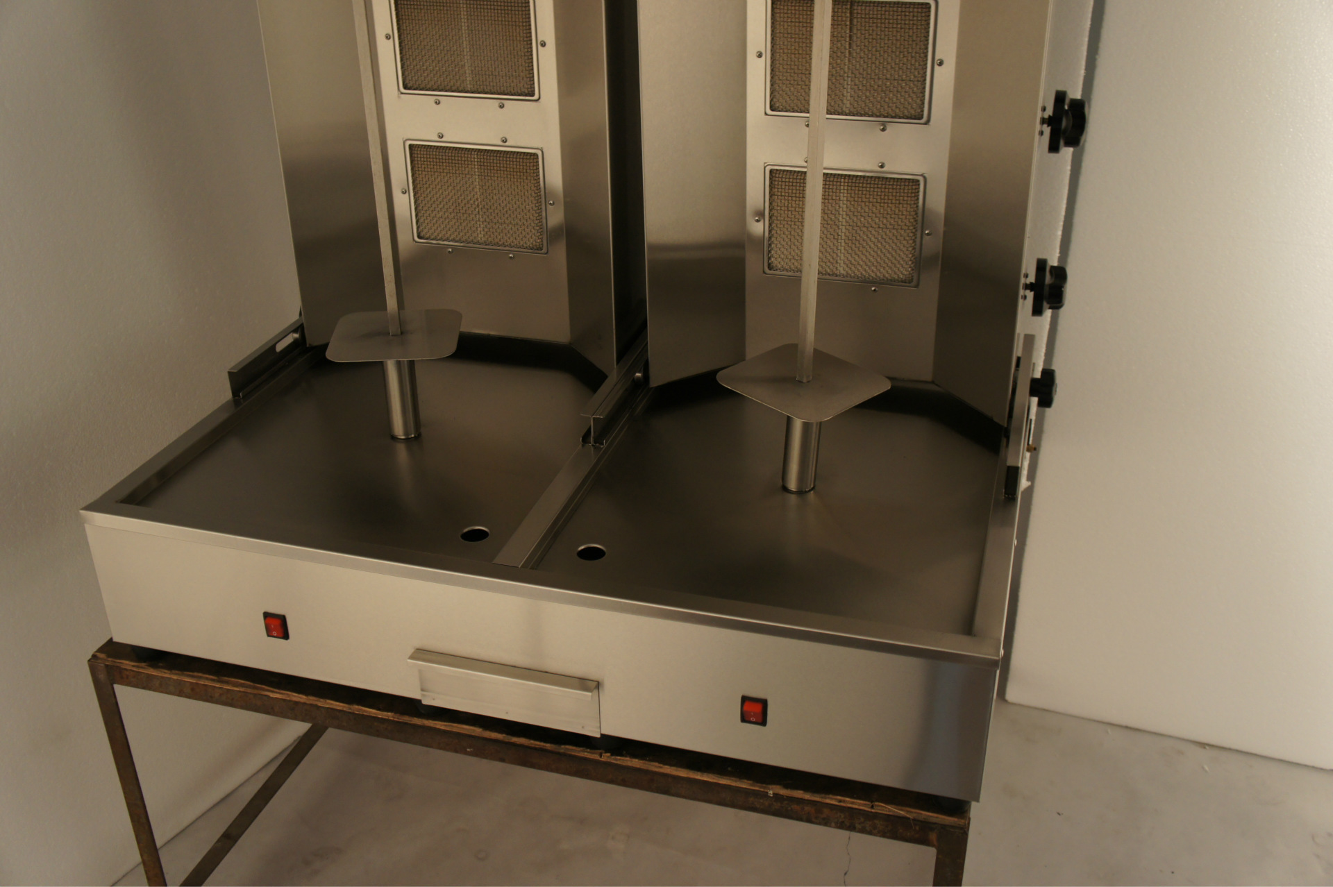 土耳其烤肉炉 双杆烤肉炉 旋转式烧烤炉 中东烧烤炉 烤肉炉