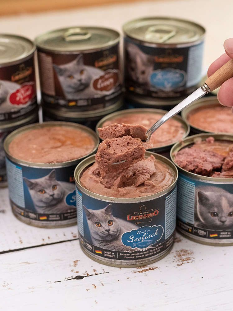 德国小李子猫罐头莱昂纳多leonardo增肥主粮猫咪主食罐成幼猫通用