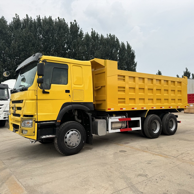 外贸出口豪沃后八轮翻斗卡车 371马力砂石料自卸车 国四排放-阿里巴巴