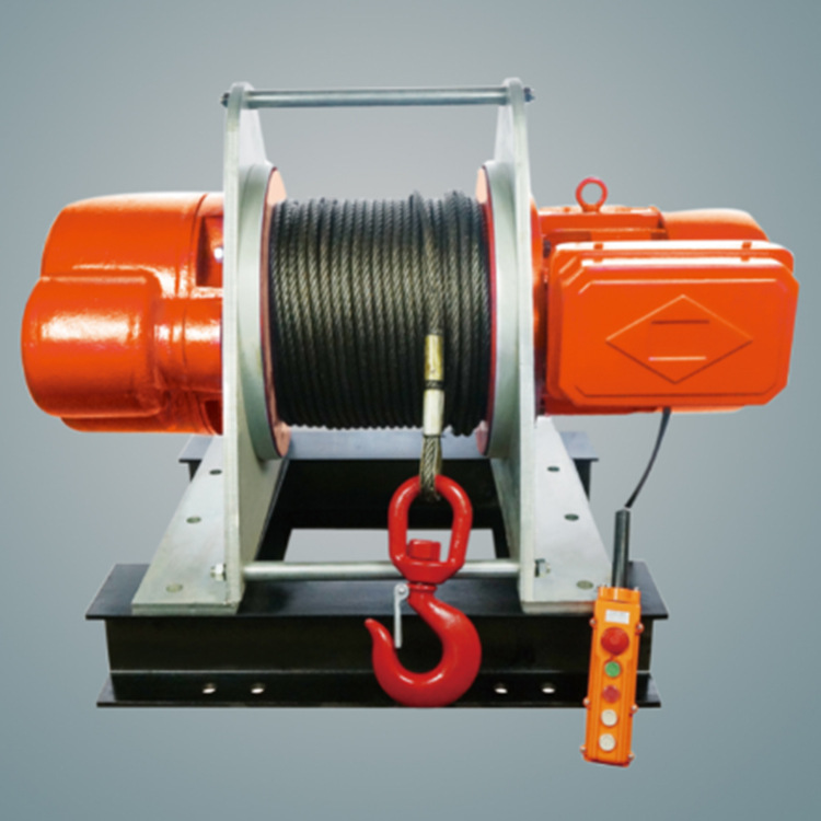 中旺电动卷扬机双卷筒卷扬机jt700型防提升卷扬机
