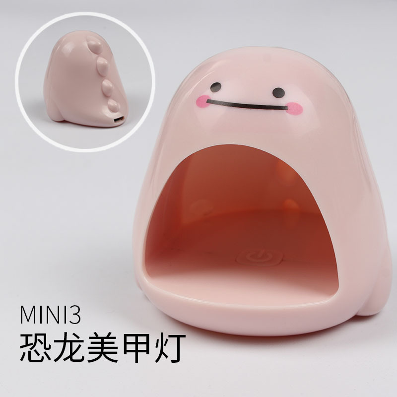 factory direct sales mini-portable phototherapy machine 5w household led lamp for nails usb cable power supply quick-drying nail dryer