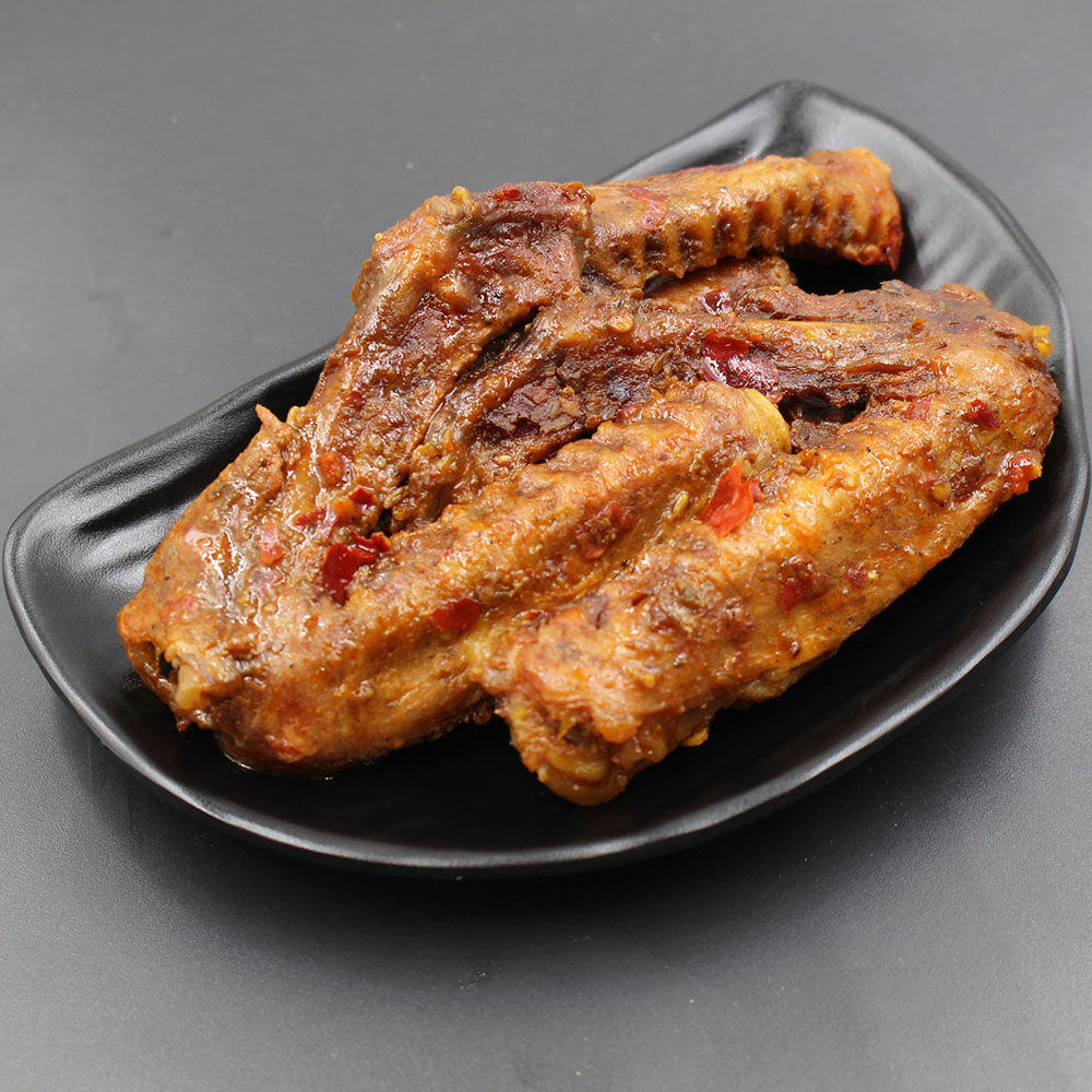 香辣鸭翅 新奥尔良鸭翅 南产休闲小吃零食香辣鸭翅膀