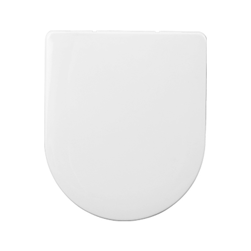 Plastic Pp Top Large U Short Toilet Cover Wall-Mounted Toilet Cover Plate Quick Release Universal Small Apartment Toilet Cover